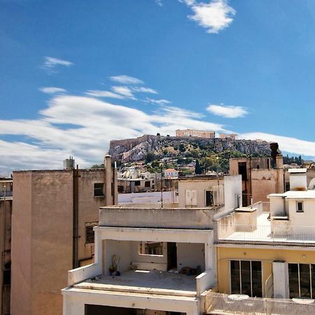 Topfloor Stylish Apartment With Acropolis View! Athena Bagian luar foto