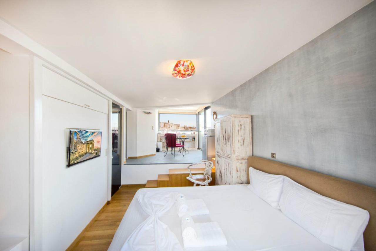 Topfloor Stylish Apartment With Acropolis View! Athena Bagian luar foto