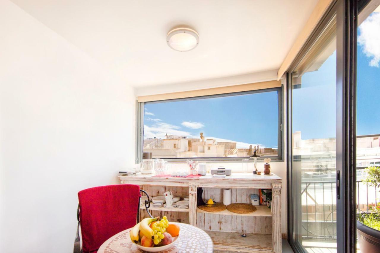 Topfloor Stylish Apartment With Acropolis View! Athena Bagian luar foto
